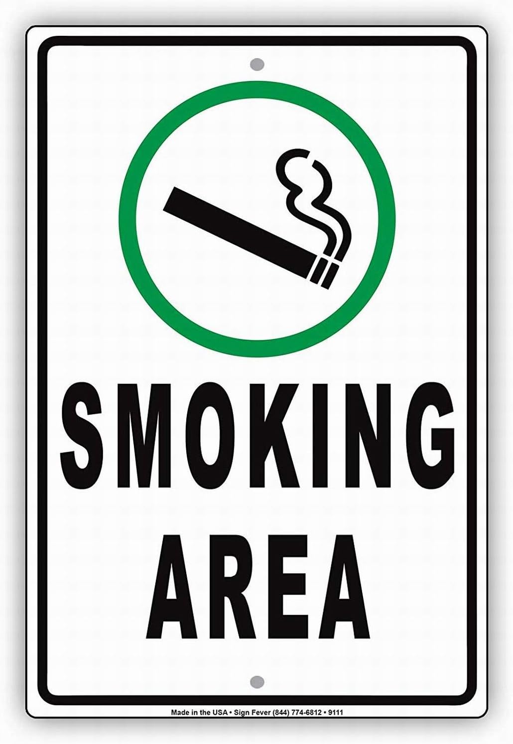Vaping Store - Tanda keselamatan 12x16 merokok Vaping diperbolehkan