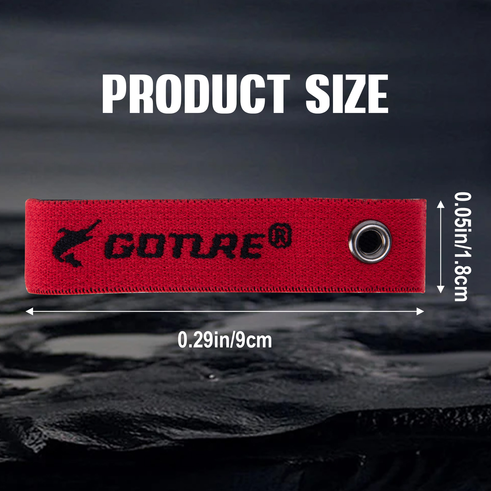 Mesh Coil Strip - Tali Pengikat Gulungan Pancing Goture dengan