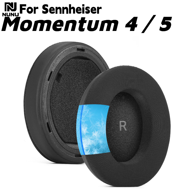 Sennheiser Headphone Momentum 4 - Bantalan Telinga Pengganti yang Nyaman, Terbuat