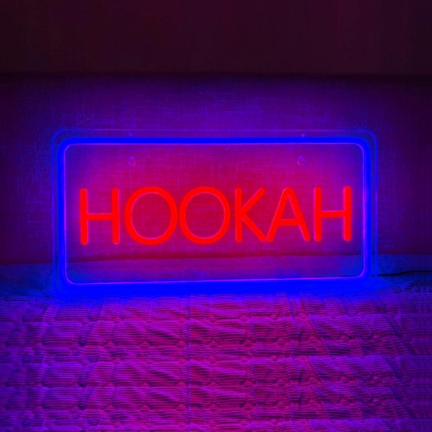 Vaping Store - Lampu LED Neon HOOKAH yang Dapat