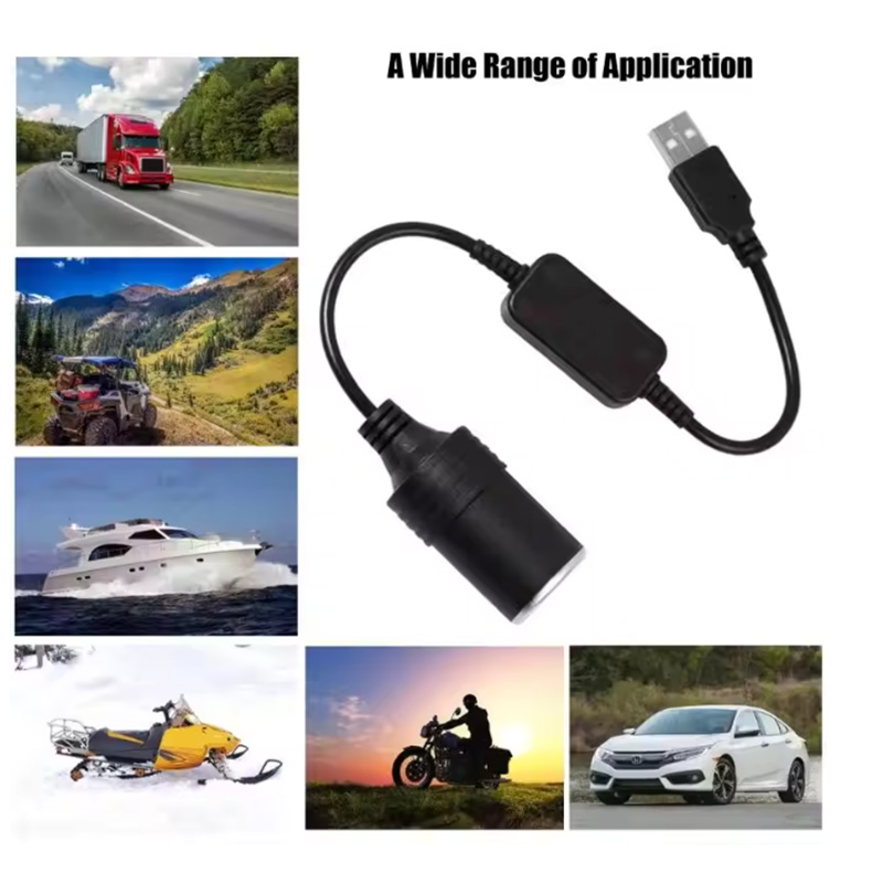 1 Buah 5V 2A USB Ke 12V Soket  - Accessories For Vaping ulasan dan harga