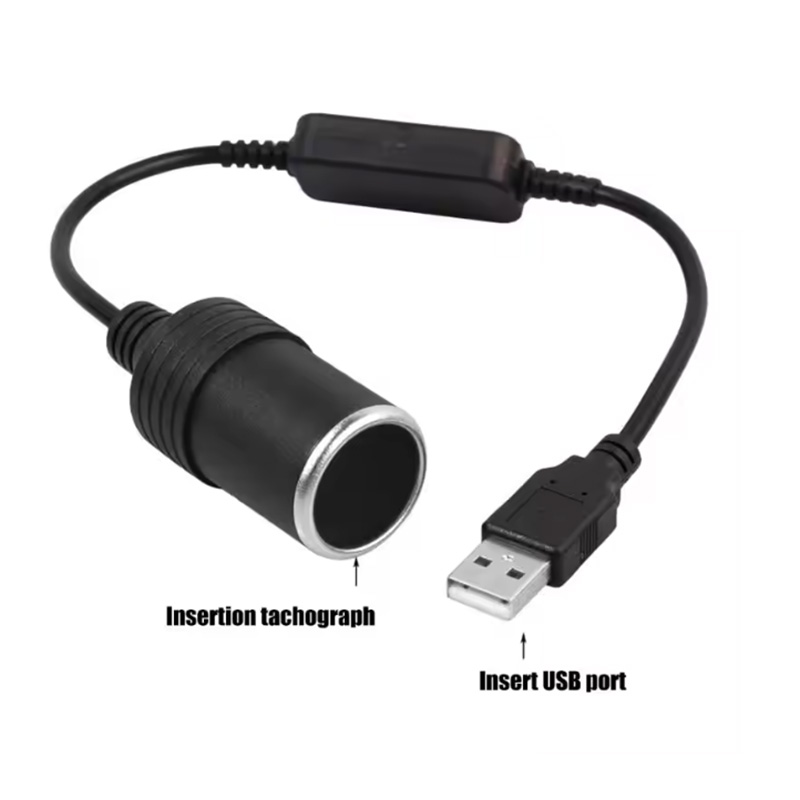1 Buah 5V 2A USB Ke 12V Soket  - Accessories For Vaping ulasan dan harga