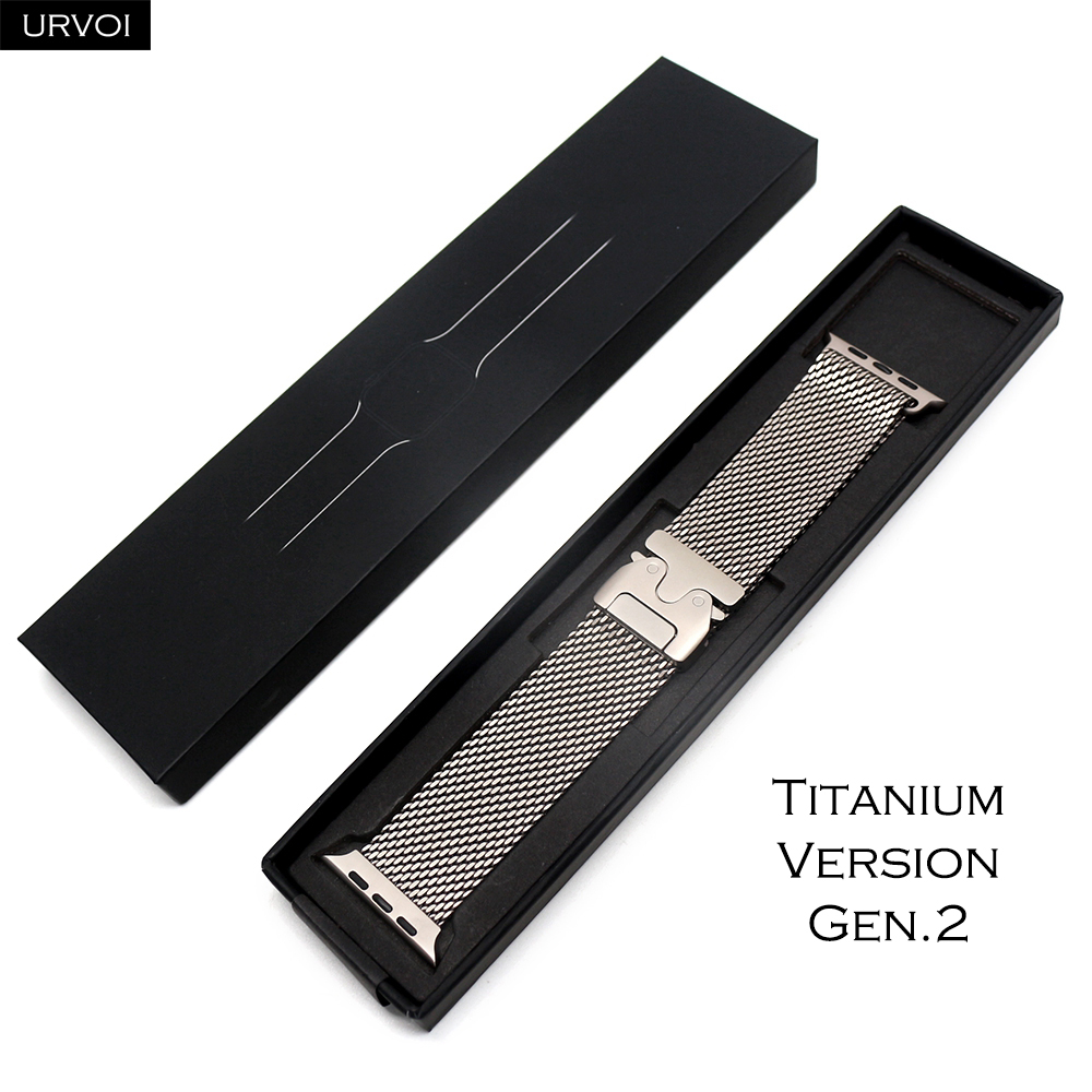 URVOI Tali Jam Tangan Apple Wa - Mesh Coil Strip ulasan dan harga